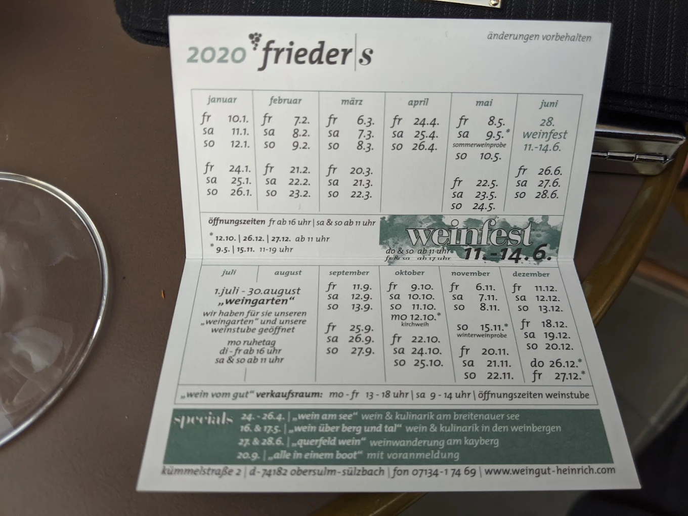 Liberté Café et Bar menu 1